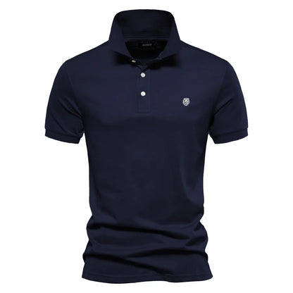 Liverno Antonio | Elegancka Bawełniana Koszulka Polo Premium