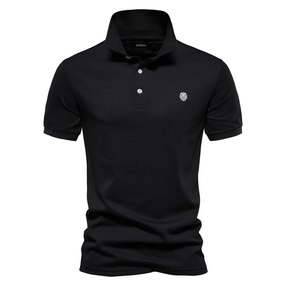 Liverno Antonio | Elegancka Bawełniana Koszulka Polo Premium