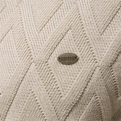 Jongman™ | Heren Trui Met Ruitdesign