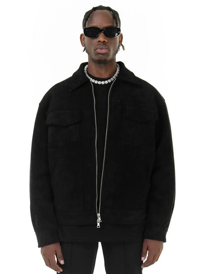 Van Elst Mode® | Suède Oversized Jack