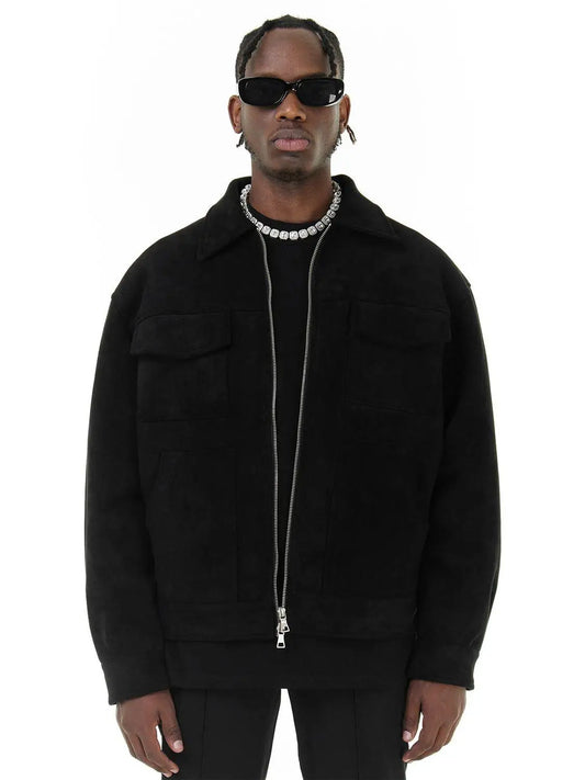 Van Elst Mode® | Suède Oversized Jack