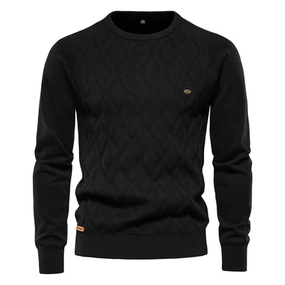Jongman™ | Heren Trui Met Ruitdesign