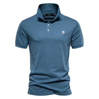Liverno Antonio | Elegancka Bawełniana Koszulka Polo Premium