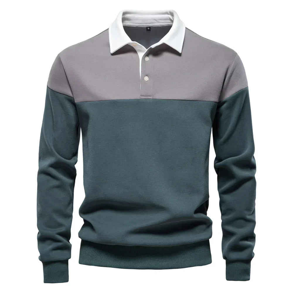 Jongman™ | Premium & Casual Poloshirt Met Lange Mouwen