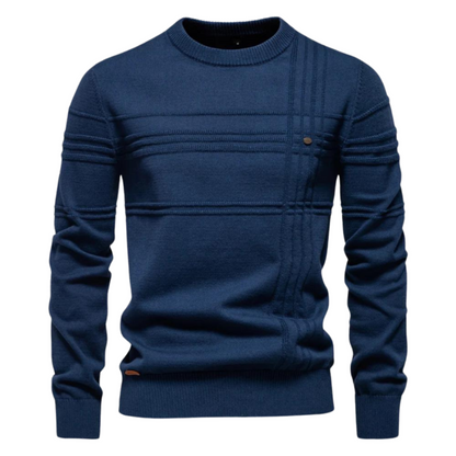 Jongman™ | Katoenen Herentrui Met Ruitdesign