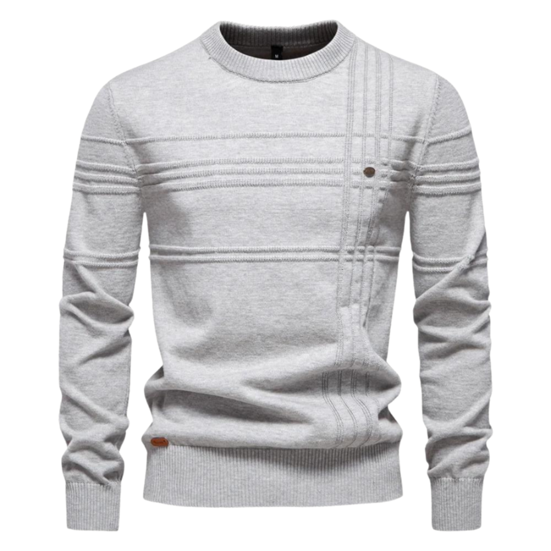 Jongman™ | Katoenen Herentrui Met Ruitdesign