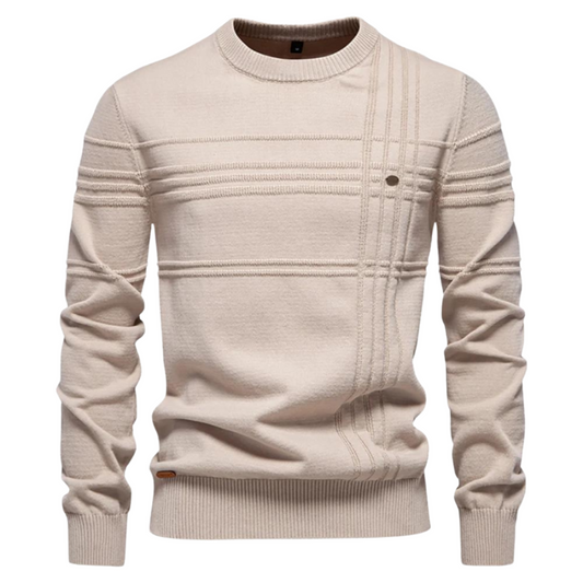 Jongman™ | Katoenen Herentrui Met Ruitdesign