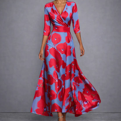 Liverno™ Ayla | Elegancka Sukienka Maxi Podkreślająca Sylwetkę