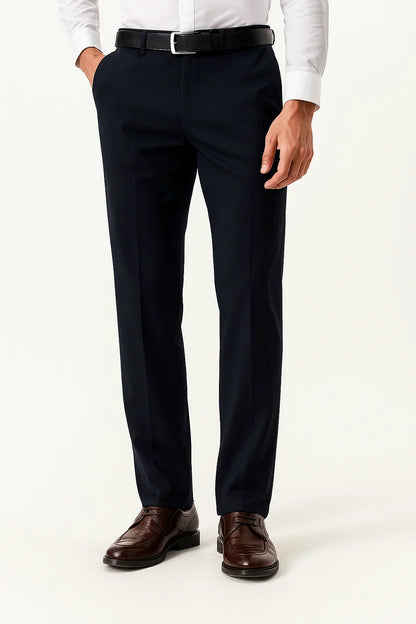 Lunelle | Heren Stretch Broek ExecFlex Comfortabele Pasvorm Zachte Stof