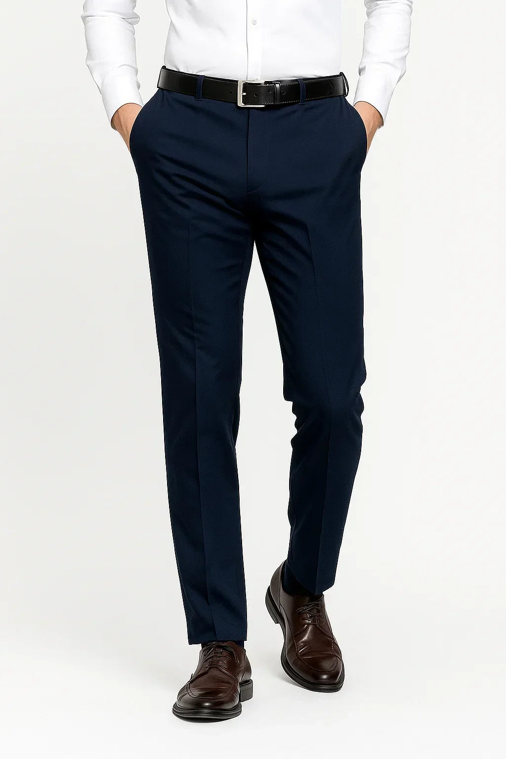 Lunelle | Heren Stretch Broek ExecFlex Comfortabele Pasvorm Zachte Stof