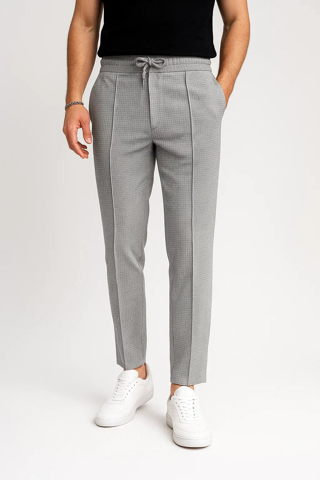 Lunelle | Herenbroek van Katoenmix met Vintage Flash Voering