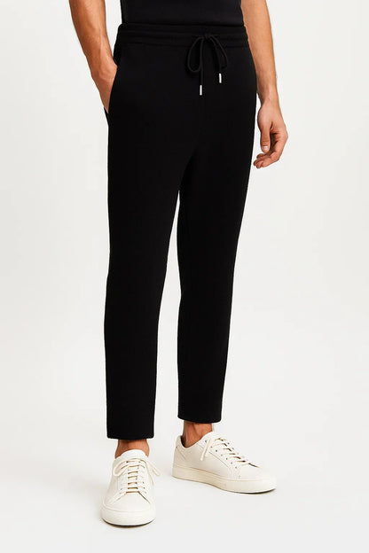Lunelle | Herenbroek Merino Wol Hoge Taille Dikke Casual Warm