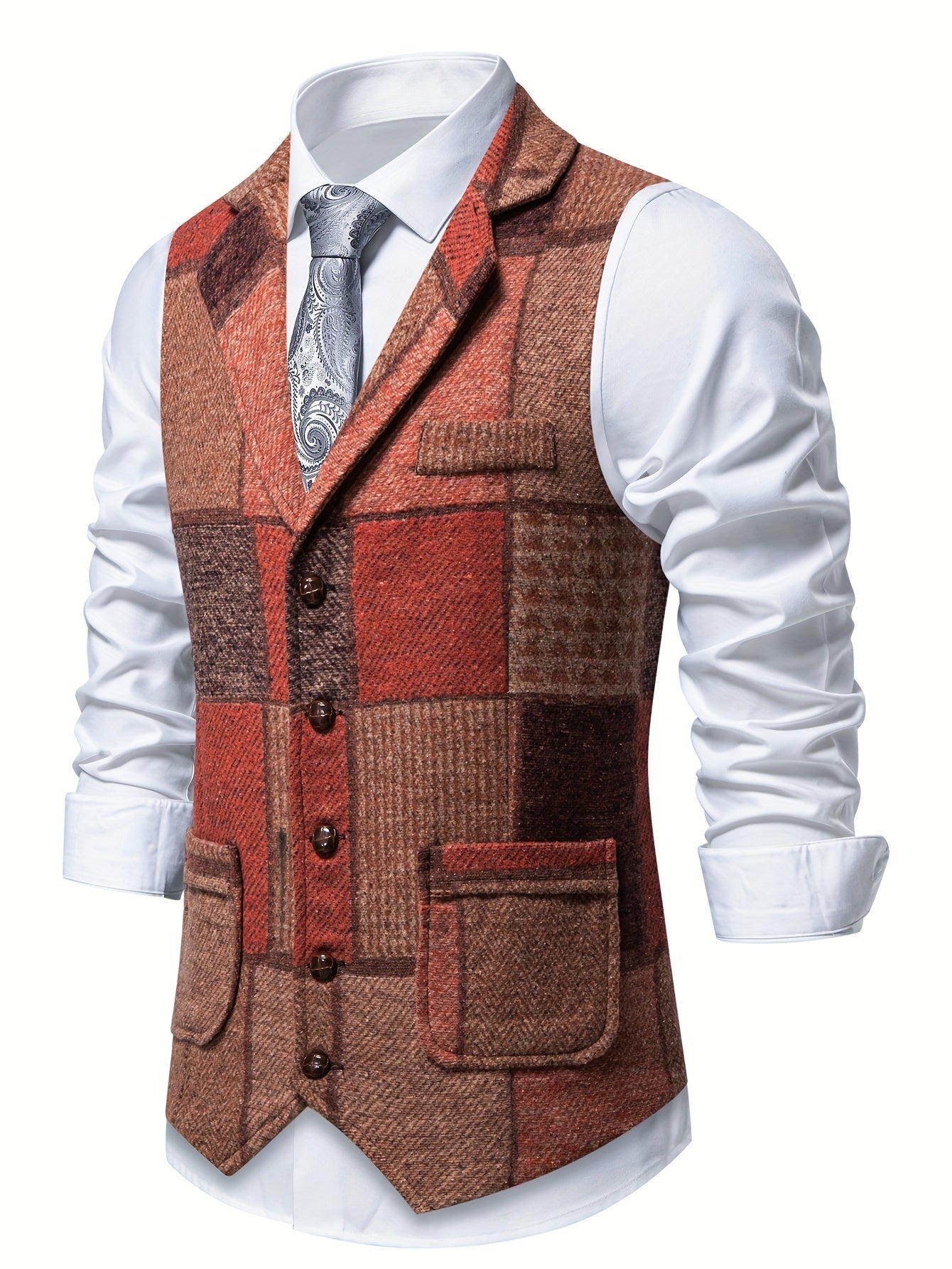 Liverno™ Luca | Elegancki męski gilet w stylu vintage