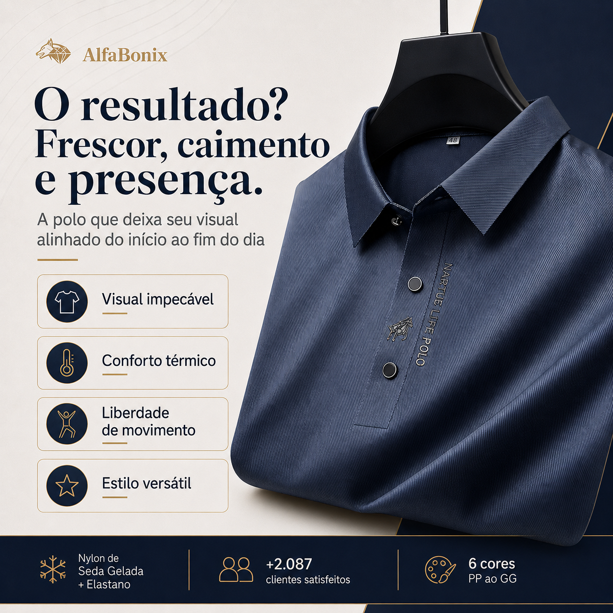 Camisa Polo Club Alfa Nartue