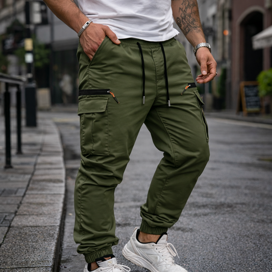 Liverno™ Julian | Męskie Joggery Cargo Premium