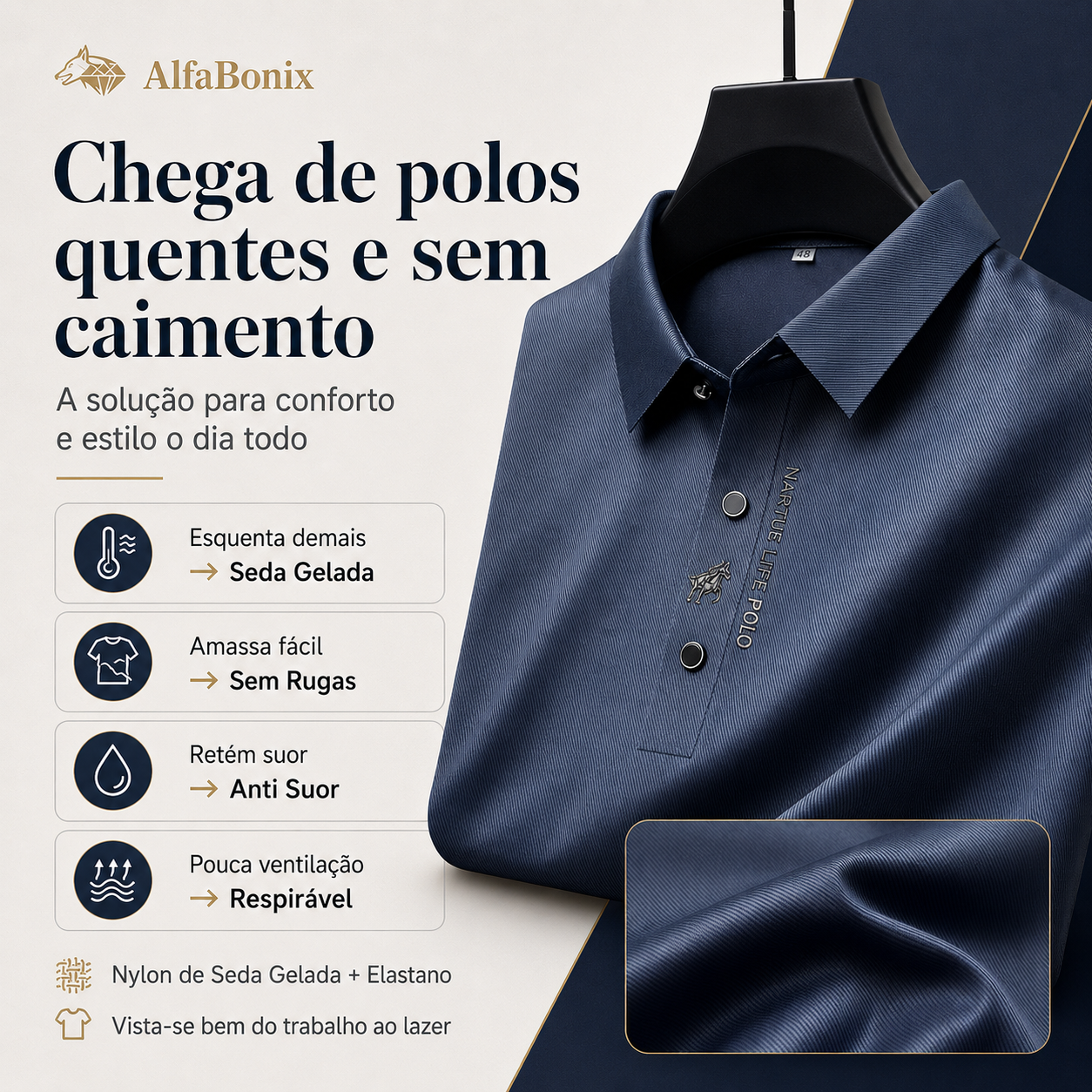 Camisa Polo Club Alfa Nartue