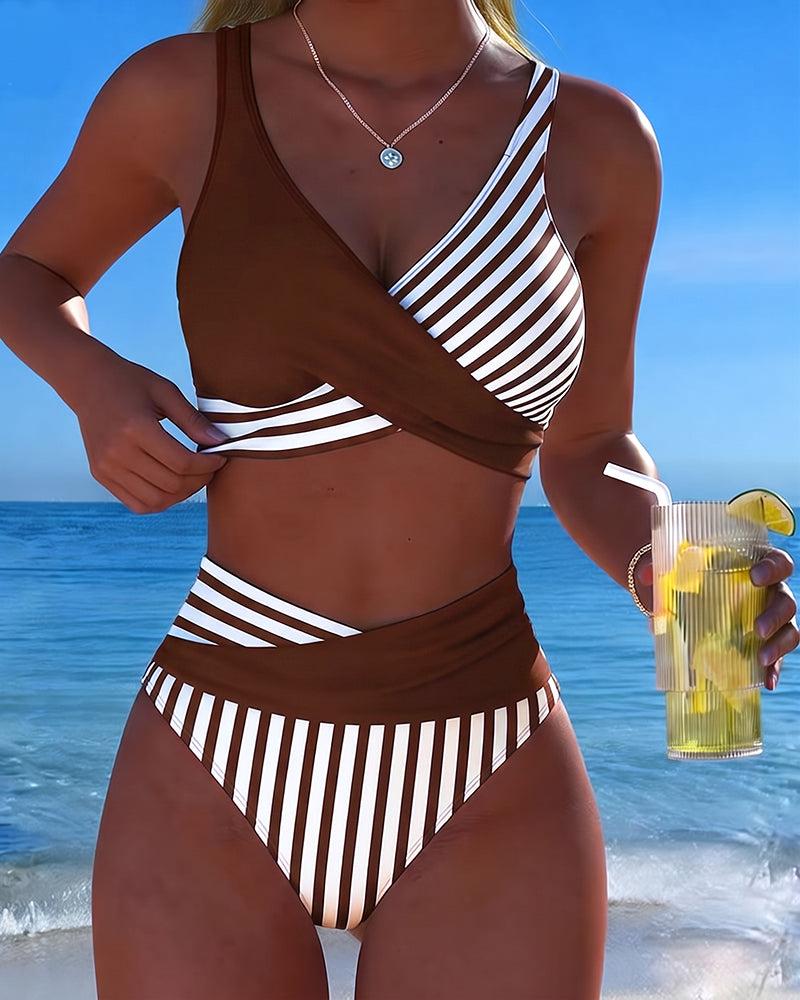 Genevieve | Modelujące Bikini z Wysokim Stanem