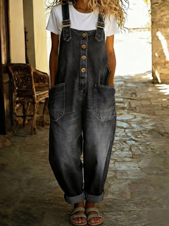 Liverno Orla | Mjuk jumpsuit med vida ben