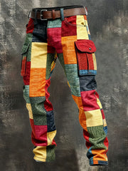 Soerd™ - Patchwork-cargobyxor För Herrar