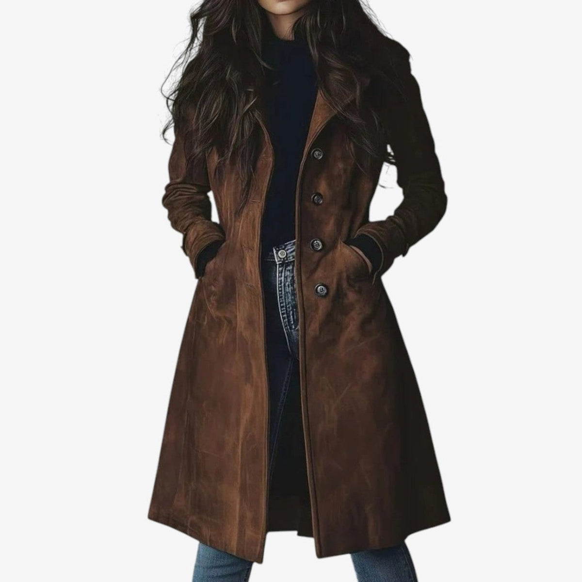 Van Elst Mode® elegante dames mantel